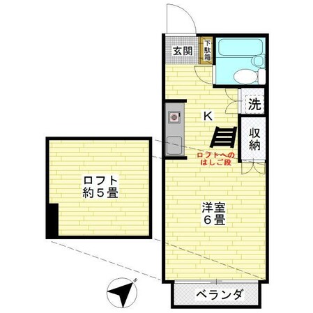 カーサ豊田の物件間取画像